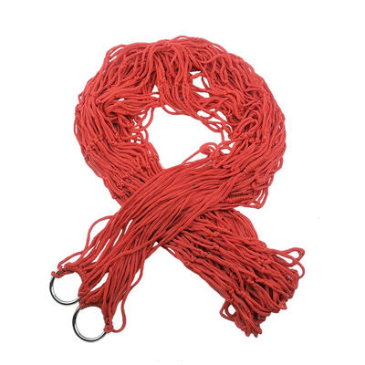 

Portable Nylon Hanging Bed Mesh Net Swing Sleeping Camping Travel Hammocks