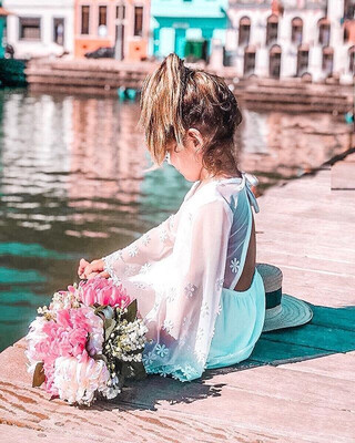 

Kid Baby Flower Girls Party Lace Prom Dress Wedding Princess Tutu Tulle Dress