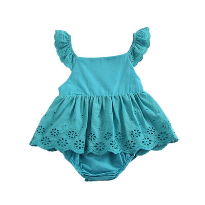 

Baby Bodysuit Girl Kids Clothes Cotton Princess Bodysuit Dress Style Sunsuit Clothing Party Baby Clothes Daddy Gift
