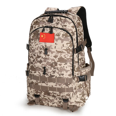 

Camouflage backpack mountaineering backpack hiking bag outdoor shoulder bag mens waterproof light multi-functional travel three-l