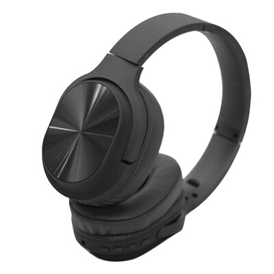 

Stereo Bluetooth Headphone with MIC FM Support TF Aux in Play Build in 6MODE EQ