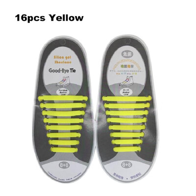 

No Tie Shoelaces Waterproof Elastic Silicone Tieless Shoe Lace for Athletic Running Multicolor for Sneaker Boots Board Casual Shoe