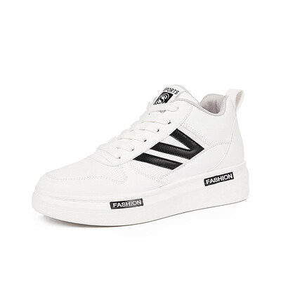 

2018 fashion autumn&winter new flat-bottom sports casual shoes Korean version of the wild white shoes running shoes