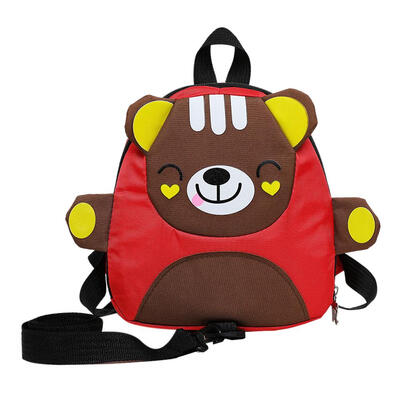 

Cute 3D Cartoon Bear Pattern Backpacks Kids Girls Boys Nylon Small Knapsack