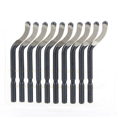 

Plastic Box With 10PCS Deburring Trimming Knife Manual Cutter Head Deburring Cutter