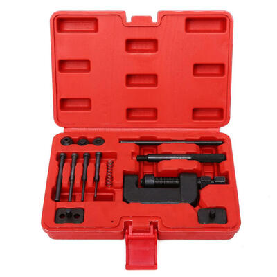 

Ktaxon 13pc Set Chain Breaker Riveting Tool Cutting OHV Cam Drive ATV Motorcycle Kit