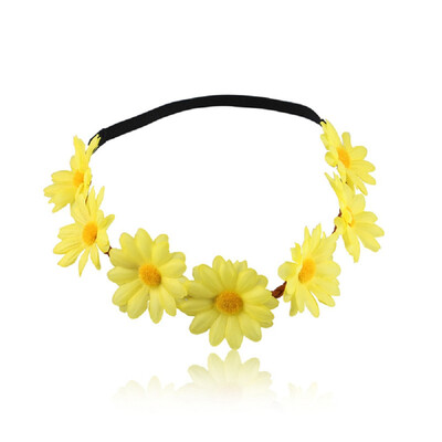 

〖Follure〗Hair Bands For Women Hair Accessories Boho Daisy New Wreath Festival Scrunchy