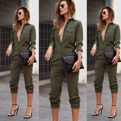 

Women Long Top Pants Set Two Piece Outfits Jumpsuit Playsuit Casual Clothes