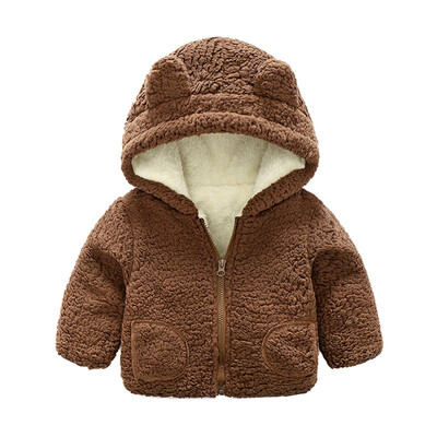 

Baby Infant Girl Boy Autumn Embroidery Hooded Coat Cloak Jacket Thick Warm Cloth
