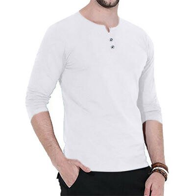 

Fashion Mens Slim Fit O Neck Long Sleeve Muscle Tee T-shirts Casual Tops Blouse