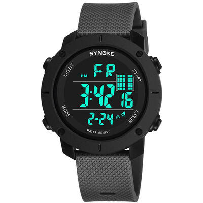 

SYNOKE Calendar Digital Watch Men WatchesWristwatch For Male