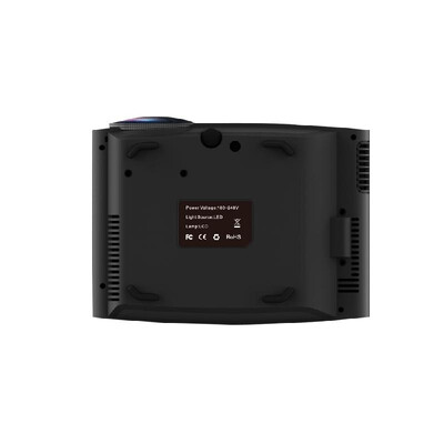 

YG410 LCD Portable Mini HD Wired Projector for Home Theatre More Stable Optional Plug Relaxing Your Eyes