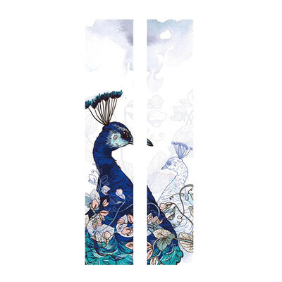 

2pcsset DIY 3D PVC Waterproof Self-adhesive Mildew Proof Door Stickers