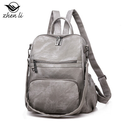 

Backpack female new female bag fashion backpack Europe&the United States wind source