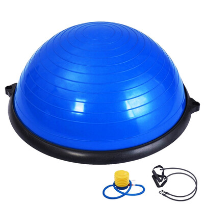 

Yoga Balance Exercise Ball with Pump-Blue