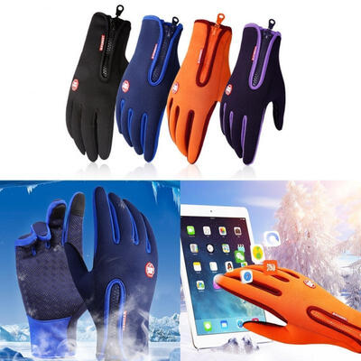 

Touch Screen Windproof Waterproof Outdoor Sport Gloves Unisex Winter Warm gloves