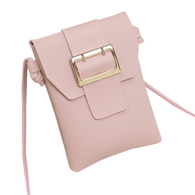 

Tailored Fashion Women Crossbody Bag Shoulder Bag Phone Bag Coin Bag Pink