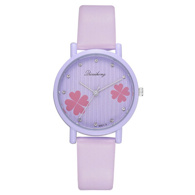 

Korean fashion casual four-leaf clover womens watch wish hot small fresh girls wild temperament watch