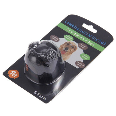

Pet Dogs Educational Developmental Ball Leakfood Toy Bite-resistant Molar Chew Toy Cleaning Teeth