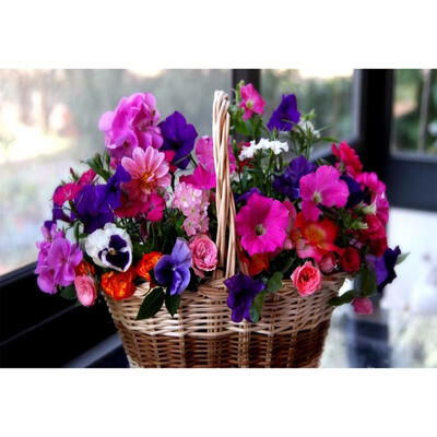 

5D DIY Full Drill Diamond Painting Flower Cross Stitch Embroidery Mosaic