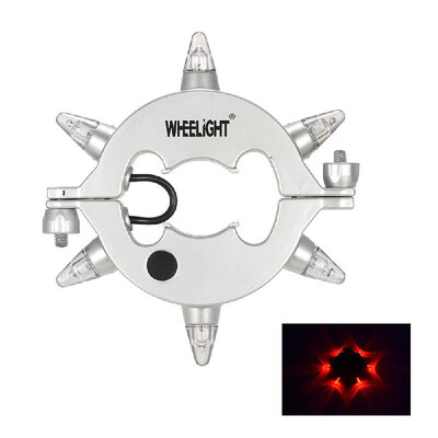 

WHEELIGHT 3 Modes LED Bike Tracking Light Lamp For All Size Bike Hub Tracking Light In Night with Remote Control