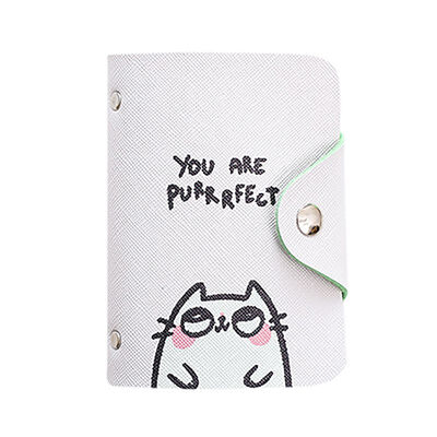 

Cute Cartoon Credit Card Wallet Waterproof Bus Card Holder For Kid Lady Students Business Card Case Multi-card Card Package