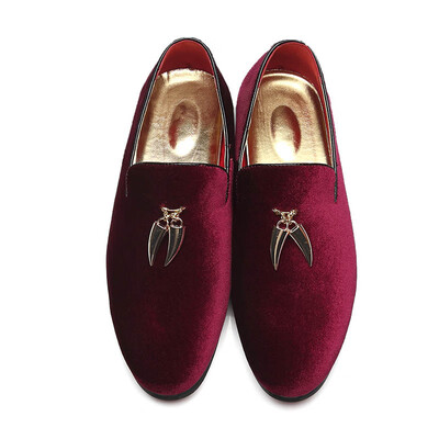 

Metal mens leather shoes tide shoes extra large single shoes