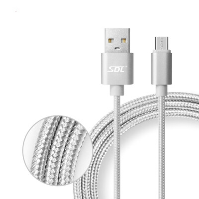 

SDL Micro USB 2 in 1 Data Charging Cable - 1M