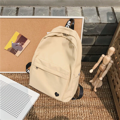 

Schoolbag Girl Korean version of high school students insfeng BF simplicity Sen Department of Japanese ancient feeling backpack ti