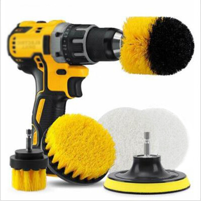 

6pcs Set Car Polishing Buffer Wool Wheel Waxing Pad Drill Adapter Kit Equipment
