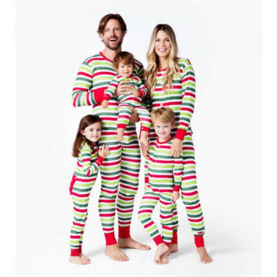 

Christmas Family Matching Union Suit Pajamas PJS One Piece Sleepwear Nightwear