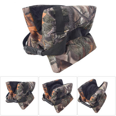 

Greensen Camouflage Color Sandbag 600D Oxford Cloth Portable Sand Bag for Shooting Rest