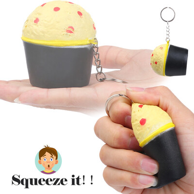 

Gotoamei 7cm Delicious Cupcake Squishies Slow Rising Squeeze Scented Stress Relieve Toy