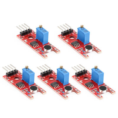 

5pcs KY-038 Microphone Voice Sound Sensor Module Analog Digital Output Kit