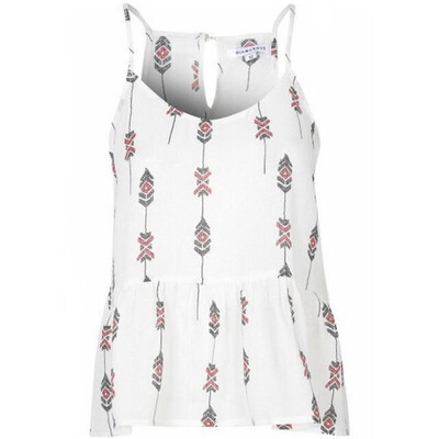 

Plus Size Summer Women Strappy printing Vest Top Sexy Ladies Blouse Shirt