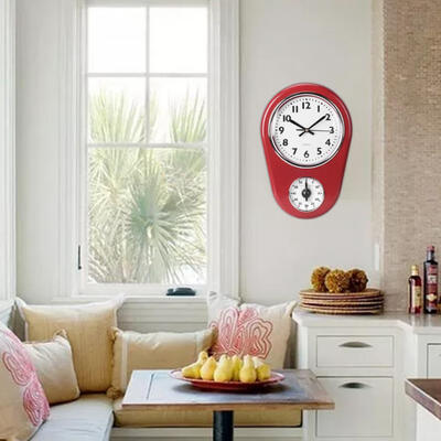 

Greensen Vintage Wall Big Watch Hanging Clock Home Kitchen Timer