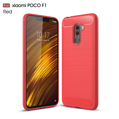 

Bumper Case Xiaomi Pocophone Poco F1 Soft TPU Cover Xiomi Mi F1 Pocof1 F 1 Silicone TPU Case Covers