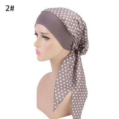 

Women Pastoral Elastic Cotton Turban Hat Head Scarf Bandana Pirate Cap Headwear