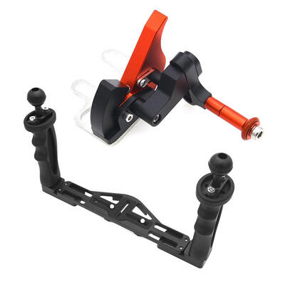

Dual Handheld Stabilizer Diving Camera Housing TrayShutter Extension Lever