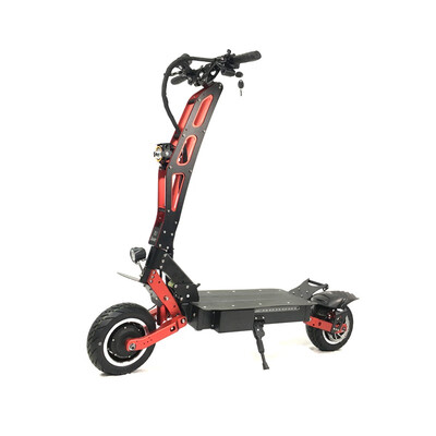 

3200W60V 11-inch electric scooter with double drive&thick handrailS8