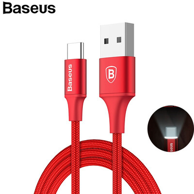 

Baseus Type-C USB data cable for Samsung Galaxy S9 S8 Note 8 Plus Xiaomi HuaWei Fast Charging