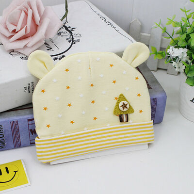 

Newborn Baby Unisex Toddler Infant Boys Girls Beanie Hat Soft Cute Cap Cotton