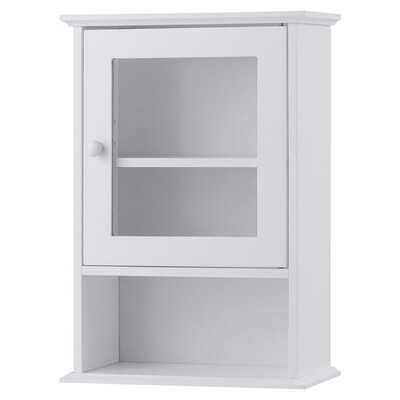 

Bathroom Wall Mounted Adjustable Hanging Storage Medicine Cabinet
