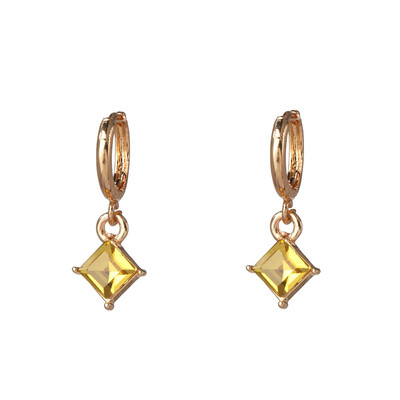 

2019 cute endless crystal hoop earrings for women girls cartilage Geometric earring hoop earrings cz jewelry party gift