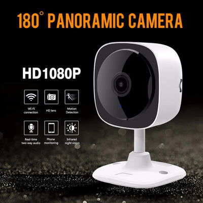 

Fullbag HD 1080P Fisheye IP Camera Wireless Wifi Network Camera Night Vision Camera Baby MonitorEU Plug