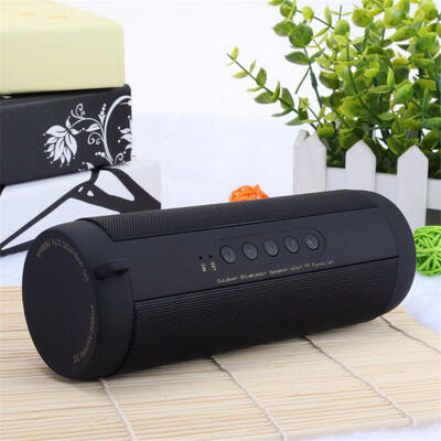 

Outdoor Bluetooth Wireless Speaker W Bicycle Column Box Design For Smart Phone With FM Radio Support TF Card