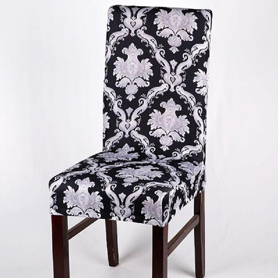 

Stretch Chair Cover Removable Elastic Chair Protector for Hotel Dining Room Office