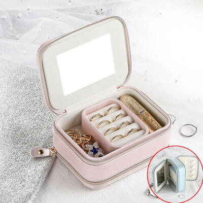 

Fashion Jewelry Organizer Box Holder Show Case For Ring Earring Storage Display