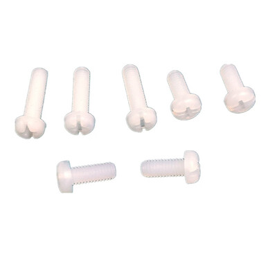 

RUO LAN Nylon round head eleven words screw round head plastic small screw plastic screw pan head screw