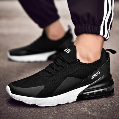 

New sports mesh running shoes hollow low to help mens shoes lightweight thick bottom air sports mens shoes